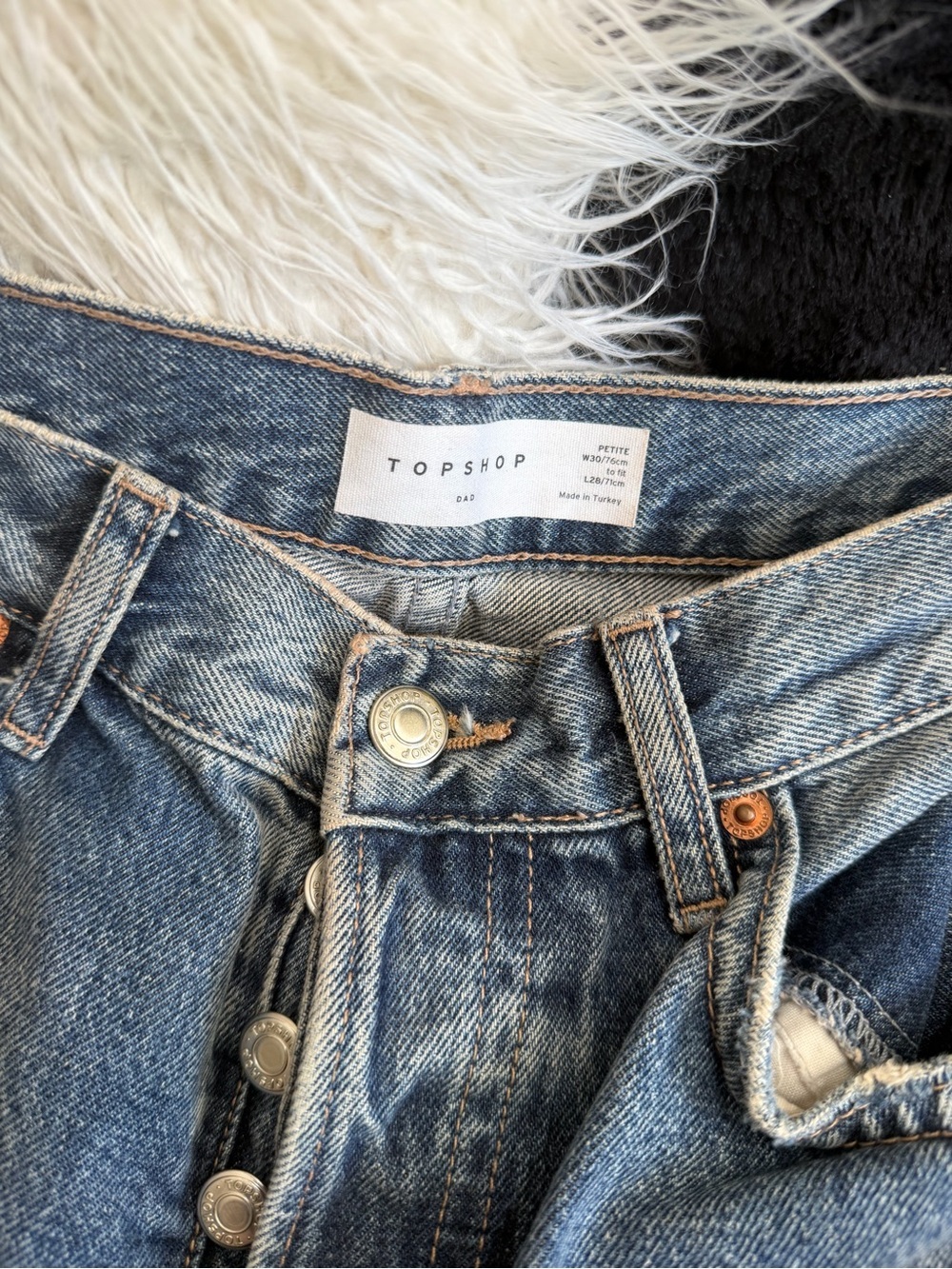 TopShop Dad Jeans 28x30 - Picture 4 of 10